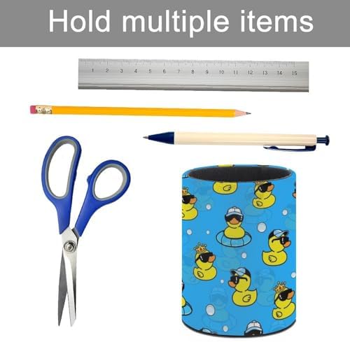 Cute Duck Pen Holder Pencil Cup for Desk Organizer