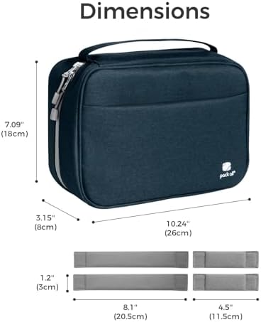 pack all Electronic Organizer Plus, Shockproof Cable Organizer Bag
