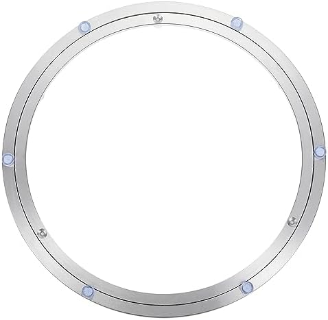 uxcell Aluminium Lazy Susan Turntable Bearing, 14 inch（Base Only）