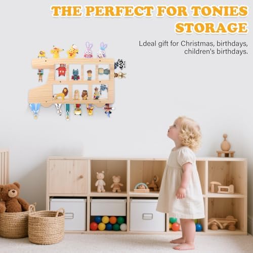 Storage Organizer Wall Shelf for Tonies Box Figures