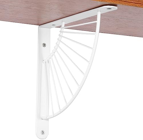 Z METNAL Decorative Shelf Brackets, Metal Shelves Bracket, Wall Decor, Modern Shelving Bracket for DIY Floating Shelves,