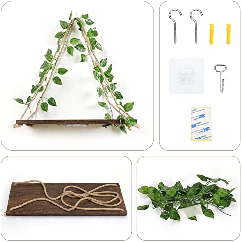 Floating Shelves for Wall,Hanging Shelves,Room Decor,Wall Decor,Boho Decor