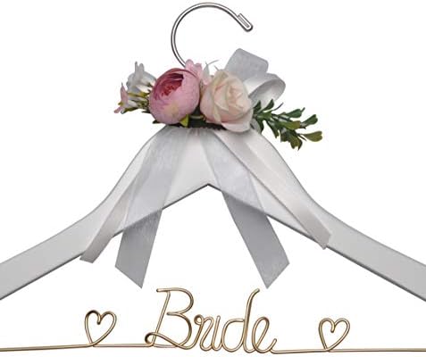Wedding Dress Hanger - Decorative Wire Hanger for Brides, Perfect Bridal Shower & Wedding Gift