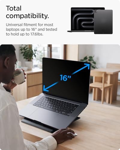 Spigen Slim Fold Portable Standing Desk Laptop Stand Foldable