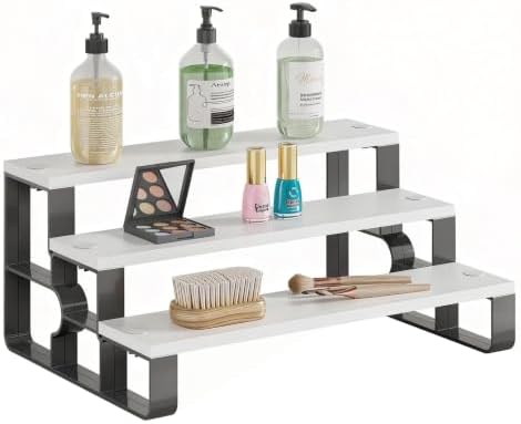 3 Tier Perfume Organizer for Women, Makeup Stand for Bathroom Countertop