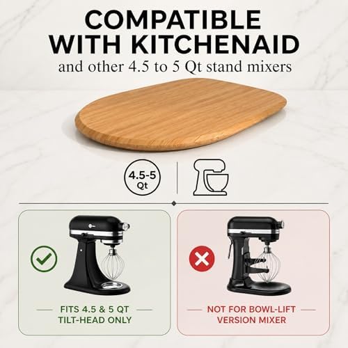 Ibyx Mixer Slider - Sliding Tray Compatible with KitchenAid - 4.5 Qt Models