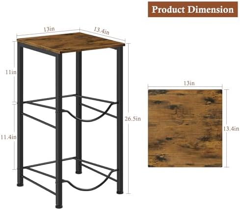 5 Gallon Water Jug Holder with Top Shelf, 2 Tier Water Dispenser Rack Stand 5 Gallon Water Bottle Storage Organizer for 