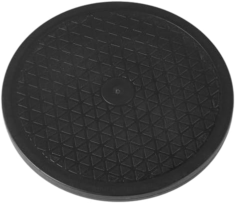 1 Pack 10 Inch Lazy Susan Turntable Heavy Duty Rotating Platform Smooth 360 Swivel for Tabletop, Monitor, Crafts, and TV