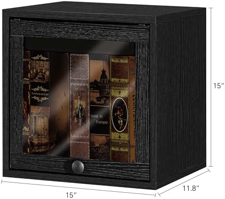 FUSUNBAO Magic DIY Cube Storage Organizer Stackable Cubes for Home Books Clothes Toy-Modular Cubby Storage System-Office