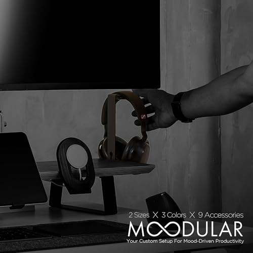 ULTRARM Moodular Headphone Stand Add-On for Slide Rails, Do Not Use Alone