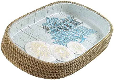 Avanti Linens - Vanity Tray, Organizer for Soap, Lotion, Jewelry & Makeup