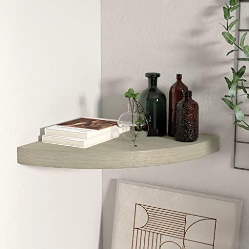 Floating Corner Shelf,Closet Corner Shelf,Bathroom Wall Shelf Organizer,Hanging Bookshelves,Invisible Mounting System,Ki
