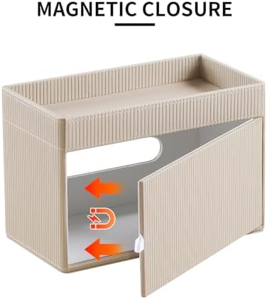Rectangular Tissue Box Cover PU Leather Tissue Box Holder Rectangle