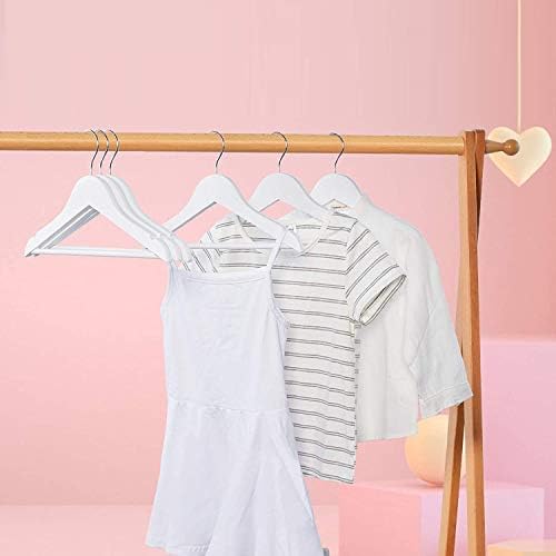 Lotus Wooden Hangers, Solid Wood Shirt Hangers, Dress Coat Jacket Clothes Hangers, with Extra Smooth Finish, 360 Degree 
