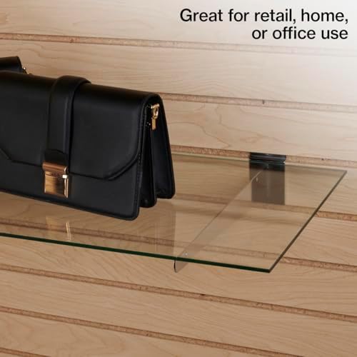 SSWBasics Tempered Glass Shelf - Set of 2 - 10" x 36" x 3/16"