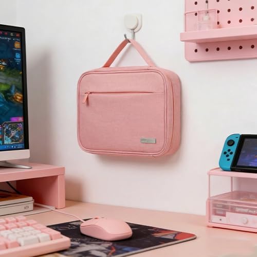 Lacdo Cord Organizer Travel, Cable Organizer Bag Case, Portable Electronics Organizer Travel Case, 6 Layer Large Capacit