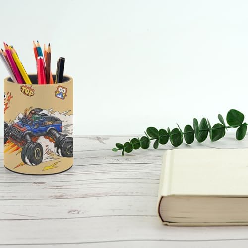 Truck Pen Holder Pencil Cup for Desk Organizer