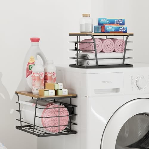 TIDIIABODE 2 Pack Extra Large Pantry Storage Organizers, Pantry Baskets organization, Potato and Onion Storage Bin, Wall
