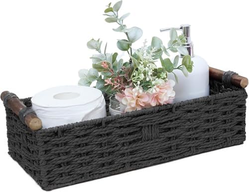 Basket for Toilet Paper Storage Baskets for Bathroom Decor Organizing