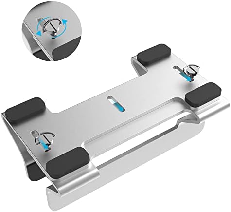 Aluminum Vertical Laptop Stand Dock Holder, Adjustable Slot Width 12-42mm, Space-Saving Upright Storage for MacBook and 