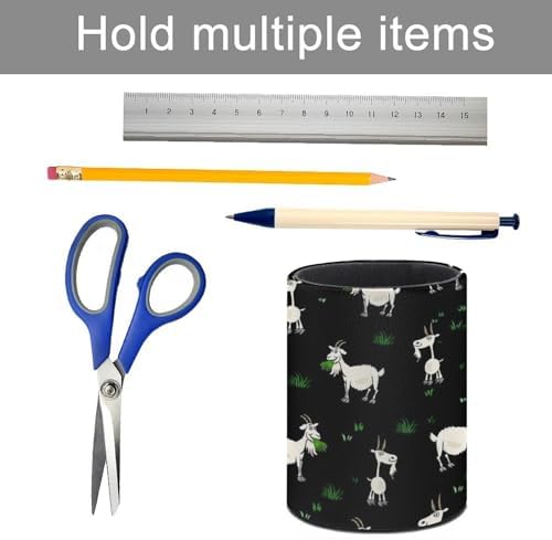 Goat Pen Holder Pencil Cup for Desk Organizer