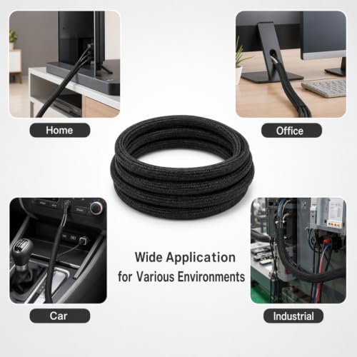 DC 5-in-1 Under Desk Cable Management Kit - Cord Organizer