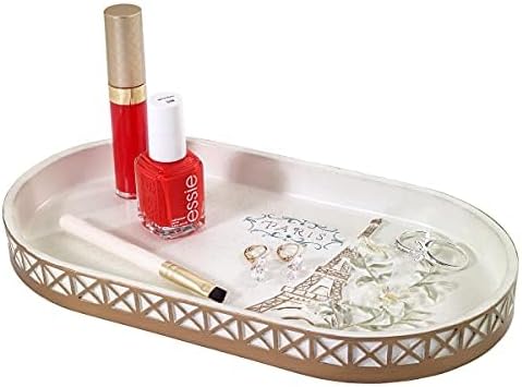 Avanti Linens - Vanity Tray, Organizer for Soap, Lotion, Jewelry & Makeup