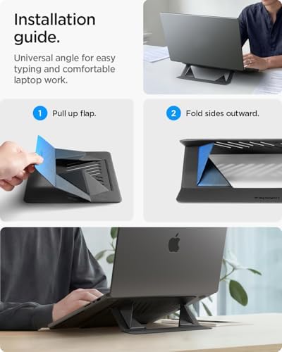 Spigen Slim Fold Portable Laptop Stand Foldable