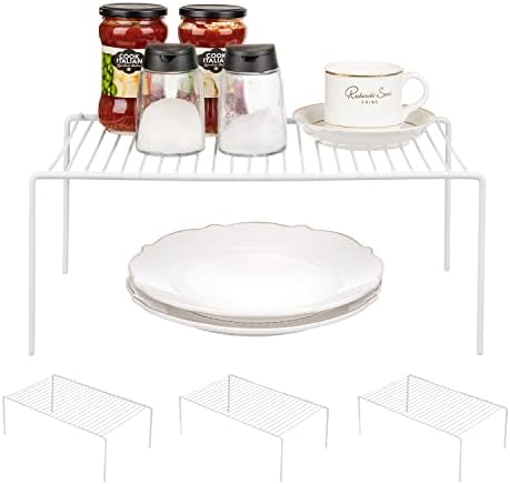 Redrubbit Medium (13 x 9. 4 Inch) Cabinet Storage Shelf Rack, Rustproof Kitchen Counter and Cabinet Shelf, Storage Rack 