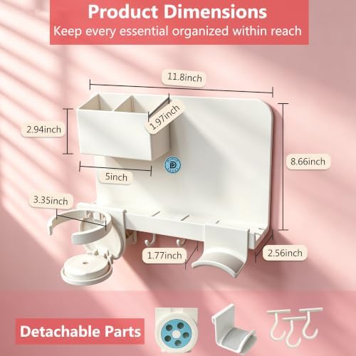Floating Shelves for Bedside Shelf, Stick On No Drill Wall Shelf Organizer