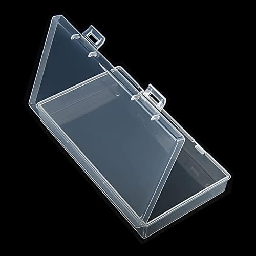 8 Pack Rectangular Clear Plastic Storage Containers