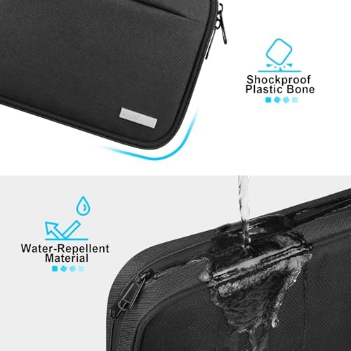 Lacdo Cord Organizer Travel, Cable Organizer Bag Case, Portable Electronics Organizer Travel Case, 6 Layer Large Capacit