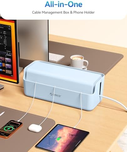 ORICO Cable Management Box, Keeping Cords Tidy and Protected from Damage