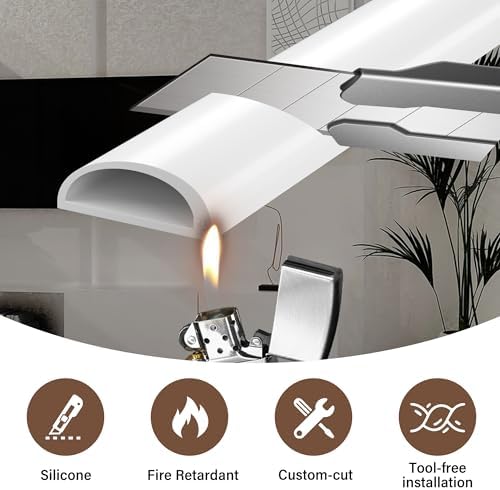 Cord Hider for Wall Mounted TV, 39" Cable Cover for 2-3 Cables with Side Open, Flexible Silicone Wire Raceway Management