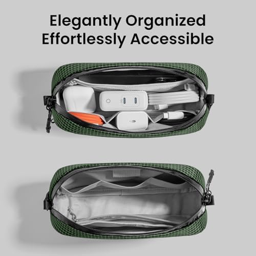 tomtoc Electronics Organizer Travel Case Performance, Cable Tech Pouch