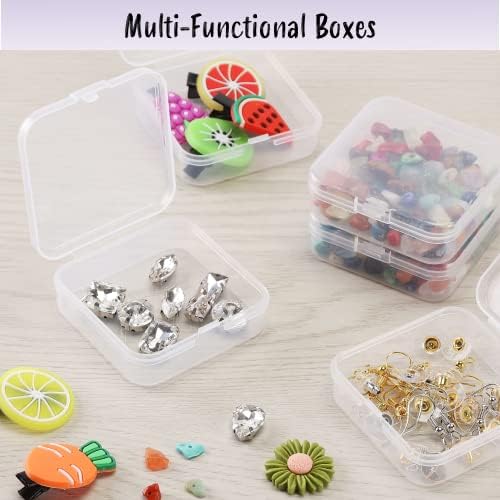 Mr. Pen- Bead Organizer Box, 12 pcs, Clear