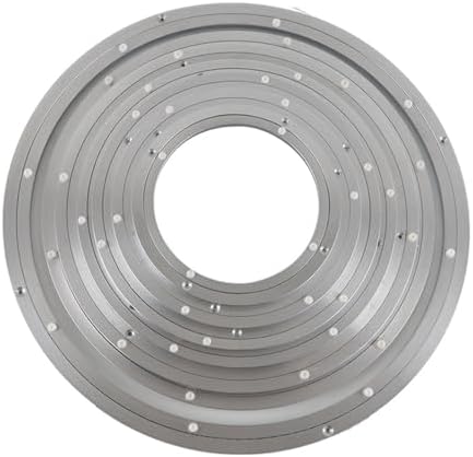 16in Stainless Steel Swivel Turntable Lazy Susan Base, Rotating Bearing, Aluminum Alloy