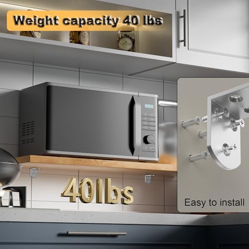 Alise 4 Pcs L Brackets 1.97X1.97 in, Corner Brackets for Wood Furniture
