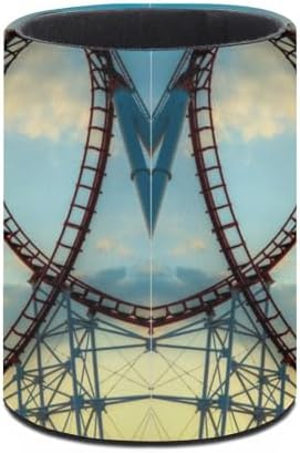 Roller Coaster Pen Holder Pencil Cup for Desk Organizer