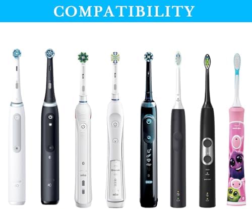 Acrylic Electric Toothbrush Holder with Diatomite Drying Stone, Bathroom Drawer Organizer with Drainage Hole for Tooth B