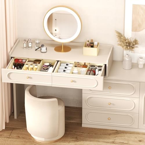 DIMJ Drawer Organizer Clothes Storage - 18 Pack Baby Dresser Organizer for Nursery, Foldable Drawer Dividers for Bedroom