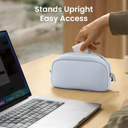 tomtoc Electronics Organizer Travel Case, Cable Organizer for Essentials