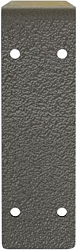 Ekena Millwork BKTM02X16X06EBHGY Steel Bracket Embrey, 2"W x 16"D x 6 1/2"H, Hammered Gray