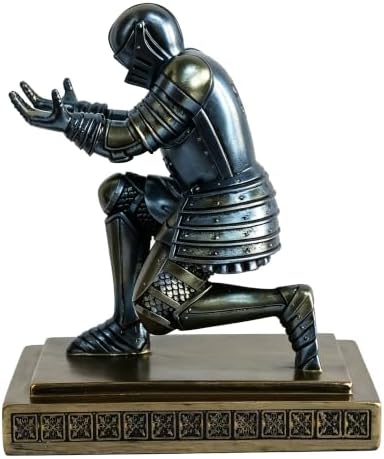 Soldier Executive Knight Pen Holder Personalized Desk Organizers Blue