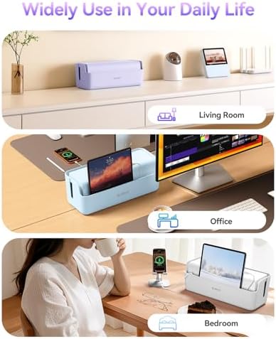 ORICO Cable Management Box, Keeping Cords Tidy and Protected from Damage