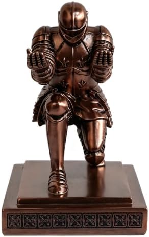 Soldier Executive Knight Pen Holder Personalized Desk Organizers Copper