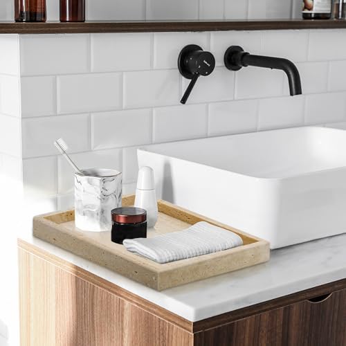 Travertine Tray,Bathroom Vanity Tray