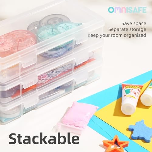 9 Pack Medium Plastic Hobby Art Craft Organizer