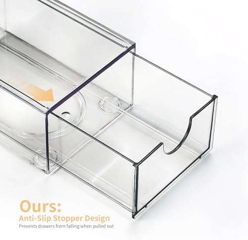 12-Piece Stackable Desktop Storage Drawer