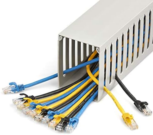StarTech Open Slot Cable Management Raceway, with Cover, TAA (CBMWD75100)